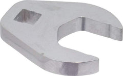 Proto - 15/16" 3/8" Drive Chrome Open End Crowfoot Wrench - 1.8" Head Diam x 1/4" Head Thickness - Benchmark Tooling