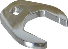 Proto - 1-1/4" 3/8" Drive Chrome Open End Crowfoot Wrench - 2.156" Head Diam x 0.38" Head Thickness - Benchmark Tooling