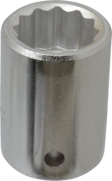 Blackhawk by Proto - 3/4" Drive, Standard Hand Socket - 12 Points, 2" OAL, Alloy Steel, Black Finish - Benchmark Tooling