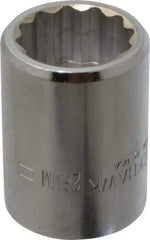 Blackhawk by Proto - 3/4" Drive, Standard Hand Socket - 12 Points, 2" OAL, Alloy Steel, Black Finish - Benchmark Tooling