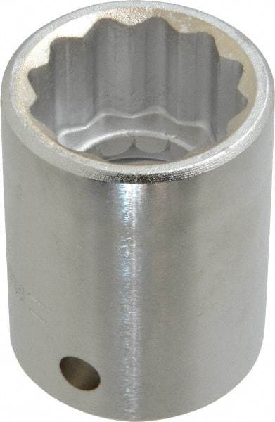 Blackhawk by Proto - 3/4" Drive, Standard Hand Socket - 12 Points, 2" OAL, Alloy Steel, Black Finish - Benchmark Tooling