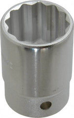 Blackhawk by Proto - 3/4" Drive, Standard Hand Socket - 12 Points, 2-13/64" OAL, Alloy Steel, Black Finish - Benchmark Tooling