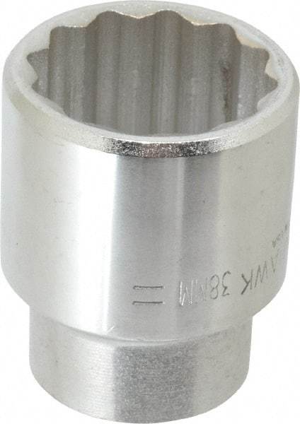 Blackhawk by Proto - 3/4" Drive, Standard Hand Socket - 12 Points, 2-13/32" OAL, Alloy Steel, Black Finish - Benchmark Tooling