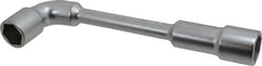 Facom - 15/16", 6 Point, Satin Chrome Coated, 90 ° Offset Socket Wrench - 250mm OAL, 34.5mm Head Thickness - Benchmark Tooling