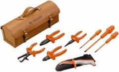 Facom - 8 Piece Insulated Tool Set - Comes with Leather Case - Benchmark Tooling