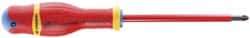 Facom - PZ.1 Point, 100mm Blade Length Posidrive Screwdriver - 8" OAL - Benchmark Tooling