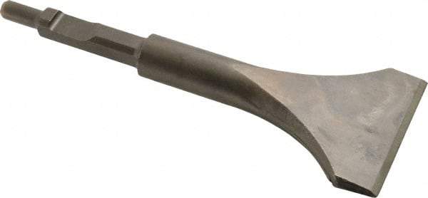 Universal Tool - 3" Head Width, 7-1/2" OAL, 1/2" Shank Diam, Cold Chisel - 1/2 Inch Shank Diameter - Benchmark Tooling