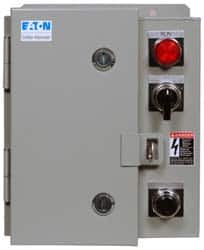 Eaton Cutler-Hammer - 120 Coil VAC, 18 Amp, Nonreversible Enclosed Enclosure NEMA Motor Starter - 12 Enclosure Rating - Benchmark Tooling