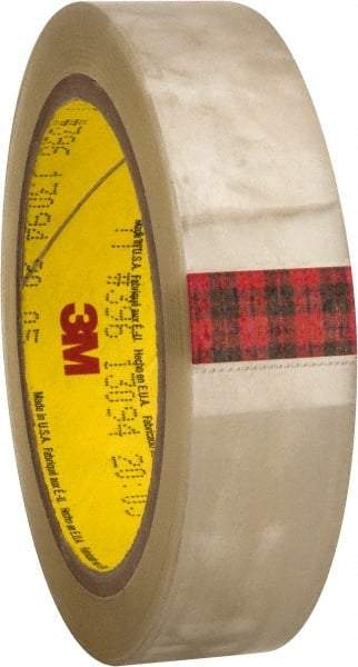 3M - 36 Yds. x 1", Clear Polyester Film Tape - 396 Series, 4.1 mil Thick, 43 Lb./Inch Tensile Strength - Benchmark Tooling