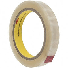 3M - 36 Yds. x 5/8", Clear Polyester Film Tape - 396 Series, 4.1 mil Thick, 43 Lb./Inch Tensile Strength - Benchmark Tooling