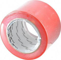 3M - Red Solid Color Vinyl Tape - 3" Wide x 108' Long x 0.005" Thick, General Traffic - Benchmark Tooling