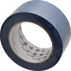 3M - Blue Solid Color Vinyl Tape - 2" Wide x 108' Long x 0.005" Thick, General Traffic - Benchmark Tooling