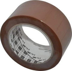 3M - Brown Solid Color Vinyl Tape - 2" Wide x 108' Long x 0.005" Thick, General Traffic - Benchmark Tooling