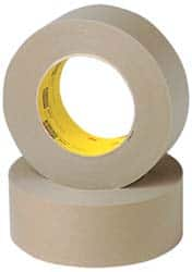 3M - 1-1/2" Wide x 60 Yd Long Brown Paper Masking Tape - Series 2517, 6.5 mil Thick, 35 In/Lb Tensile Strength - Benchmark Tooling