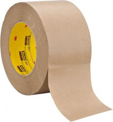 3M - 3" Wide x 60 Yd Long Brown Paper Masking Tape - Series 2517, 6.5 mil Thick, 35 In/Lb Tensile Strength - Benchmark Tooling