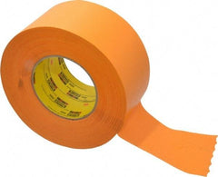 3M - 3" Wide x 60 Yd Long Orange Paper Masking Tape - Series 2525, 9.5 mil Thick, 49 In/Lb Tensile Strength - Benchmark Tooling