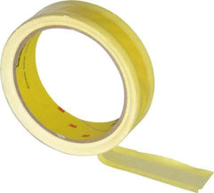 3M - 36 Yds. x 1", Yellow Polyethylene Film Tape - 695 Series, 3 mil Thick, 8 Lb./Inch Tensile Strength - Benchmark Tooling