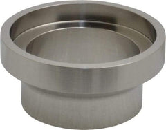 VNE - 1-1/2", E-Line Style, Sanitary Stainless Steel Pipe Short Welding Ferrule - Female Connection, Grade 304 - Benchmark Tooling