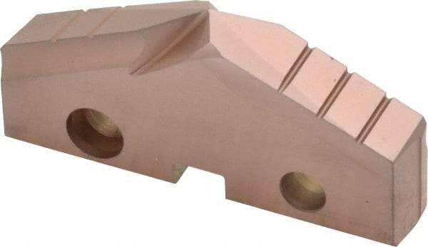 Allied Machine and Engineering - 1-15/16" Diam x 5/16" Thick, Seat Code 4, 132° Included Angle Spade Drill Insert - AM200 Coated, Cobalt, Grade Super Cobalt, Series GEN2 T-A - Benchmark Tooling