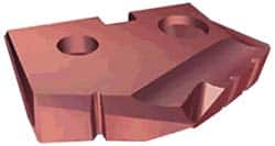Allied Machine and Engineering - 1-15/32" Diam x 1/4" Thick, Seat Code 3, 132° Included Angle Spade Drill Insert - AM200 Coated, Cobalt, Grade Premium Cobalt, Series GEN2 T-A - Benchmark Tooling