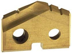 Allied Machine and Engineering - 23mm Diam 132° Seat Size 1 Spade Drill Insert - Benchmark Tooling