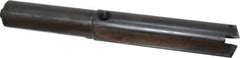 Allied Machine and Engineering - Series 3, 1-13/32 to 1-7/8" Diam, 1-1/4" Diam Straight Shank, Straight Flute Spade Drill - 4-3/4" Max Depth, 6-3/16" Body Length, 10" OAL, Short Length, Through Coolant - Benchmark Tooling