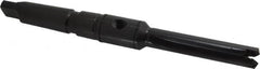 Allied Machine and Engineering - Series 1, 45/64 to 15/16" Diam, 3MT Taper Shank, Straight Flute Spade Drill - 2-3/4" Max Depth, 5-39/64" Body Length, 9-5/32" OAL, Short Length, Through Coolant - Benchmark Tooling