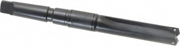 Allied Machine and Engineering - Series 2, 31/32 to 1-3/8" Diam, 3MT Taper Shank, Straight Flute Spade Drill - 3-3/8" Max Depth, 6-15/64" Body Length, 9-25/32" OAL, Short Length, Through Coolant - Benchmark Tooling