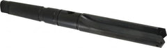 Allied Machine and Engineering - Series 3, 1-13/32 to 1-7/8" Diam, 4MT Taper Shank, Straight Flute Spade Drill - 4-3/4" Max Depth, 8-1/8" Body Length, 12-9/16" OAL, Short Length, Through Coolant - Benchmark Tooling