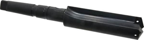 Allied Machine and Engineering - Series 4, 1-29/32 to 2-9/16" Diam, 4MT Taper Shank, Straight Flute Spade Drill - 5-1/8" Max Depth, 8-5/8" Body Length, 13-1/16" OAL, Short Length, Through Coolant - Benchmark Tooling