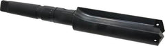 Allied Machine and Engineering - Series 4, 1-29/32 to 2-9/16" Diam, 4MT Taper Shank, Straight Flute Spade Drill - 5-1/8" Max Depth, 8-5/8" Body Length, 13-1/16" OAL, Short Length, Through Coolant - Benchmark Tooling