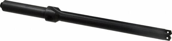 Allied Machine and Engineering - Series 1, 45/64 to 15/16" Diam, 3/4" Diam Straight Shank, Straight Flute Spade Drill - 6-5/8" Max Depth, 8-1/64" Body Length, 10-7/8" OAL, Standard Length, Through Coolant - Benchmark Tooling