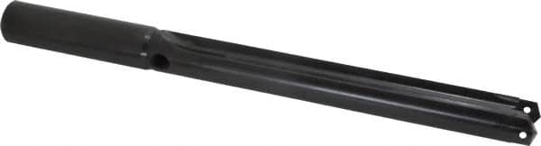 Allied Machine and Engineering - Series 2, 31/32 to 1-3/8" Diam, 1" Diam Straight Shank, Straight Flute Spade Drill - 7-3/8" Max Depth, 8-41/64" Body Length, 12" OAL, Standard Length, Through Coolant - Benchmark Tooling