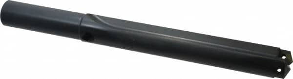 Allied Machine and Engineering - Series 3, 1-13/32 to 1-7/8" Diam, 1-1/4" Diam Straight Shank, Straight Flute Spade Drill - 8-1/4" Max Depth, 9-11/16" Body Length, 13-1/2" OAL, Standard Length, Through Coolant - Benchmark Tooling