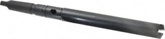 Allied Machine and Engineering - Series 3, 1-13/32 to 1-7/8" Diam, 4MT Taper Shank, Straight Flute Spade Drill - 8-1/4" Max Depth, 11-5/8" Body Length, 16-1/16" OAL, Standard Length, Through Coolant - Benchmark Tooling