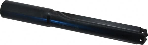 Allied Machine and Engineering - Series 3, 1-13/32 to 1-7/8" Diam, 1-1/2" Diam Straight Shank, Straight Flute Spade Drill - 6-1/2" Max Depth, 7-15/16" Body Length, 11-3/4" OAL, Standard Length, Through Coolant - Benchmark Tooling