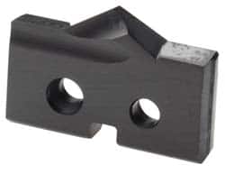 Allied Machine and Engineering - 1-3/16" Diam x 3/16" Thick, Seat Code 2, 90° Included Angle Spade Drill Insert - TiAlN Coated, Cobalt, Series T-A - Benchmark Tooling