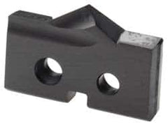 Allied Machine and Engineering - 1-3/16" Diam x 3/16" Thick, Seat Code 2, 90° Included Angle Spade Drill Insert - TiAlN Coated, Cobalt, Series T-A - Benchmark Tooling