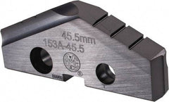 Allied Machine and Engineering - 45.5mm Diam x 1/4" Thick, Seat Code 3, Spade Drill Insert - TiAlN Coated, Cobalt, Series T-A - Benchmark Tooling