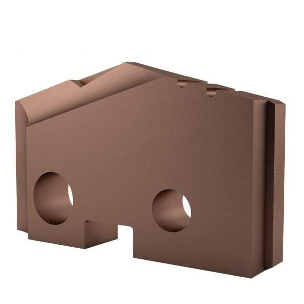 Allied Machine and Engineering - 1-1/8" Diam x 3/16" Thick, Seat Code 2, 132° Included Angle Spade Drill Insert - AM200 Coated, Cobalt, Grade Super Cobalt, Series GEN2 T-A - Benchmark Tooling