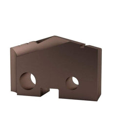 Allied Machine and Engineering - 1-3/64" Diam x 3/16" Thick, Seat Code 2, 132° Included Angle Spade Drill Insert - AM200 Coated, Cobalt, Grade Super Cobalt, Series GEN2 T-A - Benchmark Tooling