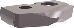 Allied Machine and Engineering - 15/32" Diam x 3/32" Thick, Seat Code Z, 132° Included Angle Spade Drill Insert - TiAlN Coated, Carbide, Grade K10, Series T-A - Benchmark Tooling