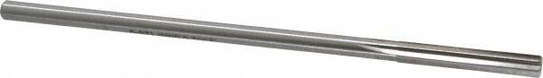 Alvord Polk - 0.2362" Cobalt 6 Flute Chucking Reamer - Straight Flute, 0.2265" Straight Shank, 1-1/2" Flute Length, 6" OAL - Benchmark Tooling