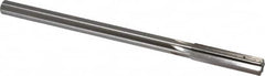 Alvord Polk - 0.4921" Cobalt 6 Flute Chucking Reamer - Straight Flute, 0.4355" Straight Shank, 2" Flute Length, 8" OAL - Benchmark Tooling