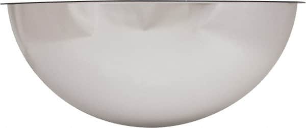 PRO-SAFE - Indoor Full Dome Dome Safety, Traffic & Inspection Mirrors - Polycarbonate Lens, 32" Diam, 34' Max Covered Distance - Benchmark Tooling