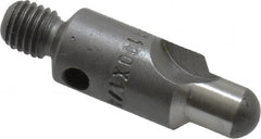 Made in USA - 2-1/2" OAL, 3/8" Head Diam, 2 Flute, 100° Incl Angle, Integral Pilot, Adjustable Stop Countersink - Benchmark Tooling