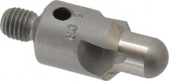 Made in USA - 2-1/2" OAL, 1/2" Head Diam, 3 Flute, 100° Incl Angle, Integral Pilot, Adjustable Stop Countersink - Benchmark Tooling