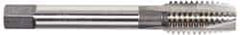 OSG - 3/8-24 UNF, 3 Flute, Bright Finish, High Speed Steel Spiral Point Tap - Plug Chamfer, Right Hand Thread, 2-15/16" OAL, 1-1/4" Thread Length, 0.381" Shank Diam, 3B Class of Fit, Series 288 - Exact Industrial Supply