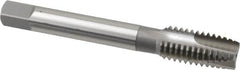 OSG - 1/2-13 UNC, 3 Flute, Bright Finish, High Speed Steel Spiral Point Tap - Plug Chamfer, Right Hand Thread, 3-3/8" OAL, 1-21/32" Thread Length, 0.367" Shank Diam, 2B Class of Fit, Series 288 - Exact Industrial Supply