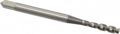 OSG - M3x0.50 Metric Coarse 2 Flute 6H Bottoming Spiral Flute Tap - High Speed Steel, Bright Finish, 1-15/16" OAL, Right Hand Flute, Right Hand Thread - Exact Industrial Supply